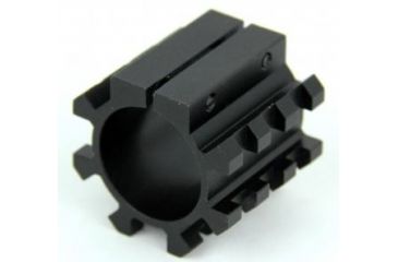 Image of Tacfire 5 Side 1in Shotgun Magazine Tube Mount/Picatinny, Black MSG001