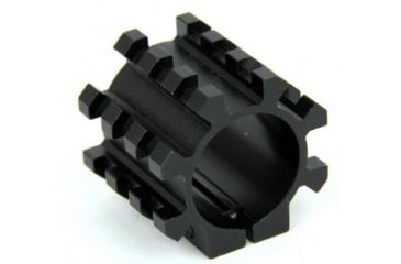 Image of Tacfire 5 Side 1in Shotgun Magazine Tube Mount/Picatinny, Black MSG001