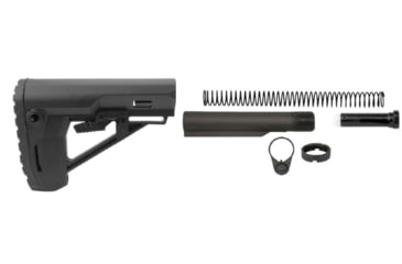 Image of TacFire 6-Position AR-15 Ranger Collapsible AR Buttstock Kit, Black, MAR156RSK