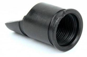 Image of Tacfire 7.62/39mm 14-1 Left Hand Slant Muzzle Brake/Short/Steel, Black MZ2001