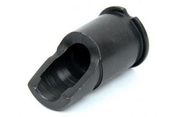 Image of Tacfire 7.62/39mm 14-1 Left Hand Slant Muzzle Brake/Short/Steel, Black MZ2001