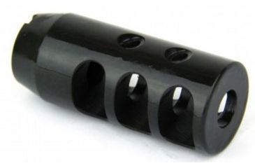 Image of Tacfire 7.62/39mm 14-1 Left Hand Tpi Compact Size Muzzle Brake/Steel, Black MZ2002