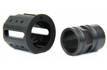 Image of Tacfire 8 Angled AR-15 Carbon Fiber KeyMod Free Float Handguard, Black, 7in HG06-8A-7
