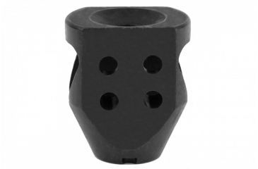 Image of Tacfire 9MM 1/2 x 36in Thread Short Tanker Muzzle Brake/ Steel, Black, MZ1016-9MM