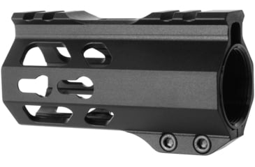 Image of TacFire A.C.E Series KeyMod Free Float Handguard, 4in, Black, Small, HG21-4