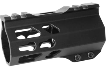 Image of TacFire A.C.E Series KeyMod Free Float Handguard, 4in, Black, Small, HG21-4