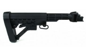 Image of Tacfire AK 6 Position Stock Kit w/Buttpad, Black MAK007