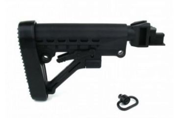 Image of Tacfire AK 6 Position Stock Kit w/Buttpad, Black MAK007