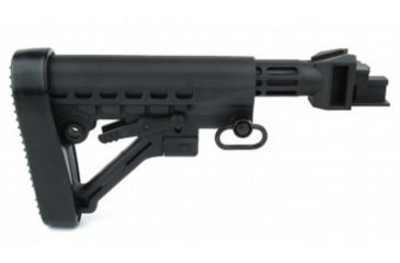 Image of Tacfire AK 6 Position Stock Kit w/Buttpad, Black MAK007