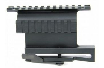 Image of Tacfire AK Double Side Rail Mount/Picatinny w/Quick Release Lever, Black MAK004Q