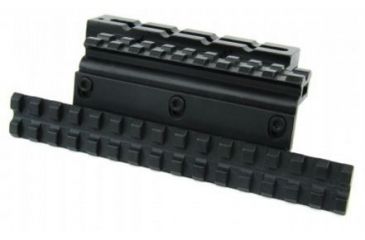 Image of Tacfire AK Double Side Scope Mount w/Adjustable Windage &amp; Elevation, Black MAK005