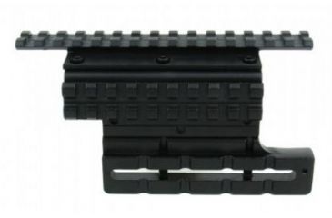 Image of Tacfire AK Double Side Scope Mount w/Adjustable Windage &amp; Elevation, Black MAK005