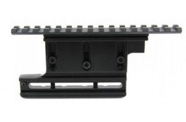 Image of Tacfire AK Double Side Scope Mount w/Adjustable Windage &amp; Elevation, Black MAK005