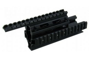 Image of Tacfire Ak/Romanian &amp; Variants Tactical Quad Rail, Black HGAK-1
