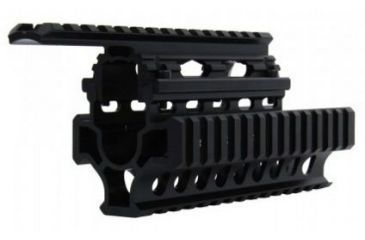 Image of Tacfire Ak/Romanian &amp; Variants Tactical Quad Rail, Black HGAK-1
