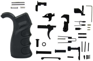 Image of TacFire AR-10 Lower Parts Kit With PGAR-B Pistol Grip LPK02B308