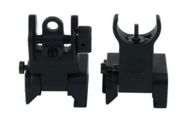 Image of TacFire Offset Deployable Iron Sight, Same Plane/Low Profile, Black, IS001