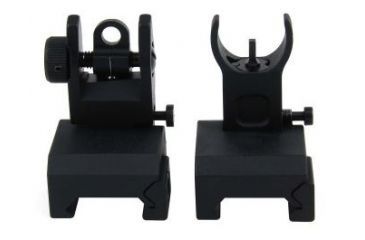 Image of TacFire Offset Deployable Iron Sight, Same Plane/Low Profile, Black, IS001