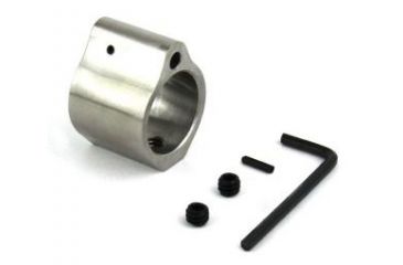 Image of Tacfire AR10/AR15 .936 Bull Barrel Micro/Low Profile Gas Block/Mil-Spec w/Pin, Stainless Steel MAR001-SS936