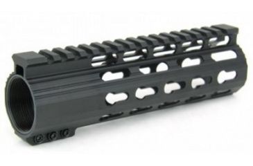 Image of Tacfire AR10 Slim Keymod Free Float Clamp-On Style Hand Guard w/Detachable Rails/7in, Black HG02-308-7