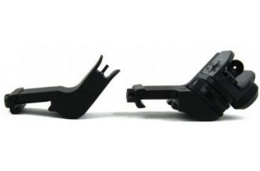 Image of TacFire 45 Degree Offset Fixed Front and Rear Sight, Black, IS009