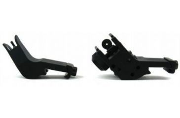 Image of TacFire 45 Degree Offset Fixed Front and Rear Sight, Black, IS009