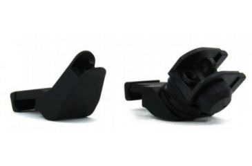 Image of TacFire 45 Degree Offset Fixed Front and Rear Sight, Black, IS009