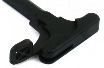 Image of Tacfire AR15/.556 Mil-Spec Charging Handle Aluminum w/Extended Steel Latch, Black MAR092-S