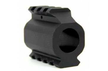 Image of Tacfire AR15/.750 Low Profile Gas Block/Mil-Spec/Alum. w/Pin &amp; Top/Bottom Rail, Black MAR002