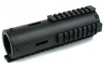 Image of Tacfire AR15 Carbon Fiber Free Float Hand Guard/Detachable Rails/Carbine Length 7in, Black HG06-7