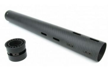 Image of Tacfire AR15 Carbon Fiber Free Float Hand Guard/Detachable Rails/Extended Length 16.5in, Black HG06-16.5