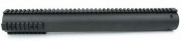 Image of Tacfire AR15 Carbon Fiber Free Float Hand Guard/Detachable Rails/Extended Length 16.5in, Black HG06-16.5