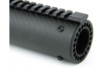 Image of Tacfire AR15 Carbon Fiber Free Float Hand Guard/Detachable Rails/Extra Length 15in, Black HG06-15