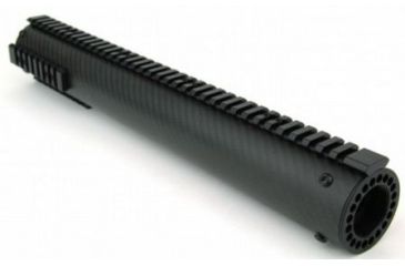 Image of Tacfire AR15 Carbon Fiber Free Float Hand Guard/Detachable Rails/Extra Length 15in, Black HG06-15