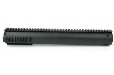Image of Tacfire AR15 Carbon Fiber Free Float Hand Guard/Detachable Rails/Extra Length 15in, Black HG06-15