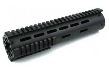 Image of Tacfire AR15 Carbon Fiber Free Float Hand Guard/Detachable Rails/Mid Length/10in, Black HG06-10