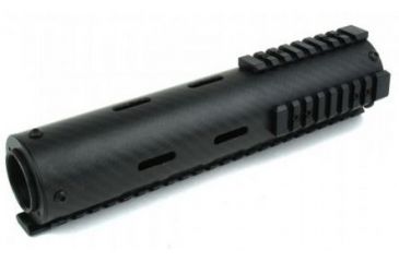 Image of Tacfire AR15 Carbon Fiber Free Float Hand Guard/Detachable Rails/Mid Length/10in, Black HG06-10