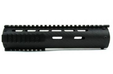 Image of Tacfire AR15 Carbon Fiber Free Float Hand Guard/Detachable Rails/Mid Length/10in, Black HG06-10