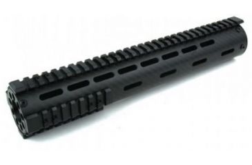 Image of Tacfire AR15 Carbon Fiber Free Float Hand Guard/Detachable Rails/Rifle Length 12in, Black HG06-12
