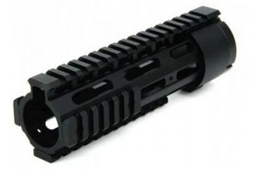 Image of Tacfire AR15 Free Float Quad Rail/Detachable Rails/7in Carbine Length, Black HG03-7