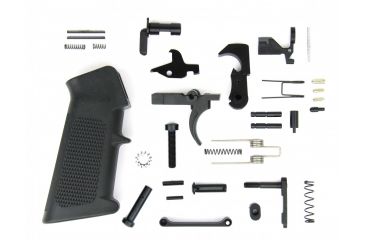 Image of Tacfire AR15 Lower Parts Kit/A2 Grip, Black, LPK01-USA