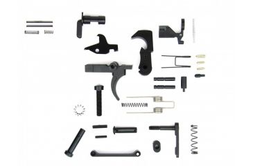 Image of Tacfire AR15 Lower Parts Kit/No Grip Included, Black, LPKUSA-NG