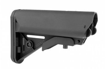 Image of Tacfire AR15 Mil-Spec Premium Style 6-Position Stock W/QD Sling Swivel/Butt Pad, Black, MAR082-S