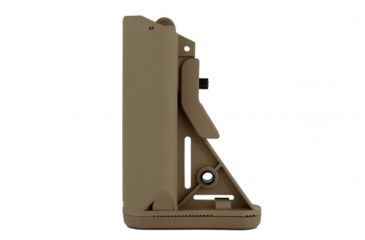 Image of Tacfire AR15 Mil-Spec Premium Style 6-Position Stock W/QD Sling Swivel/Butt Pad, Tan, MAR082S-T