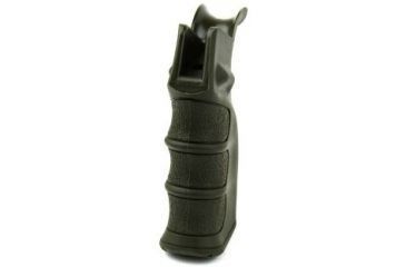 Image of Tacfire AR15 Pistol Grip/Od Green, Slide Off Bottom, Black PGAR-OD