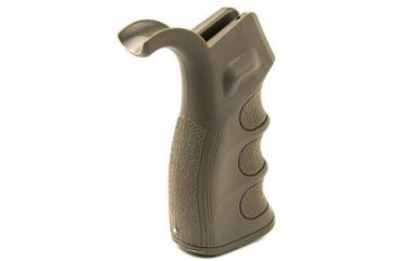 Image of Tacfire AR15 Pistol Grip/Tan, Slide Off Bottom, Black PGAR-T