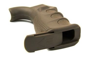 Image of Tacfire AR15 Pistol Grip/Tan, Slide Off Bottom, Black PGAR-T
