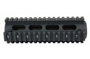 Image of Tacfire AR15 Quad Rail 7in, 2-Piece Drop-InLight Weight, Black HG01-7