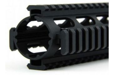 Image of Tacfire AR15 Quad Rail 9in, 2-Piece Drop-In, Black HG01-9