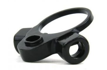 Image of Tacfire AR15 Receiver End Plate With Ambi Qd Sling Swivel Attachments, Black MAR098